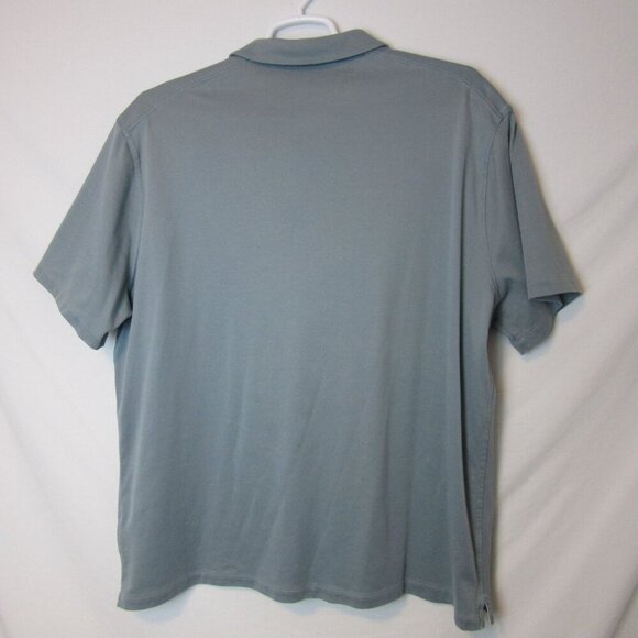 Nike Polo Collared Shirt Men's XXL Blue Teal Dri-Fit Golf Short Sleeve - Picture 6 of 6